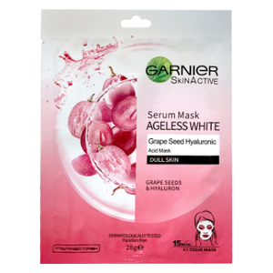 قناع الوجه سكن اكتف جارنييه بخلاصه بذور العنب