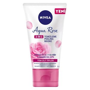  مقشر الوجه نيفيا أكوا روز 3 في 1 - 150 مل 