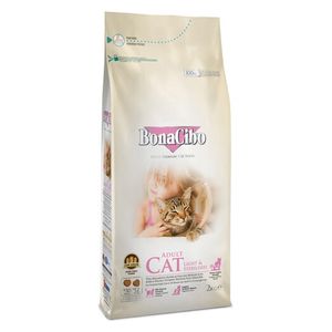  BonaCibo Adult Light & Sterilised Super Premium Cat Food - 2kg 
