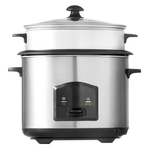  Evvoli EVKA-RC6501S - Rice Cooker - Stainless Steel 