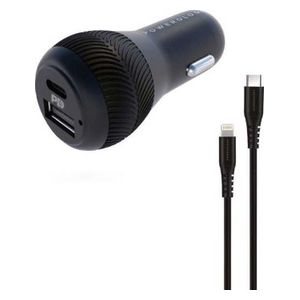 شاحن سيارة  باورولوجي - PPDCCLBK - اسود