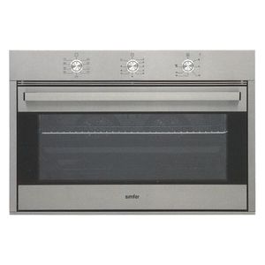 فرن داخلي غازي سمفر - 104لتر - B9102MGRM - اينوكس
