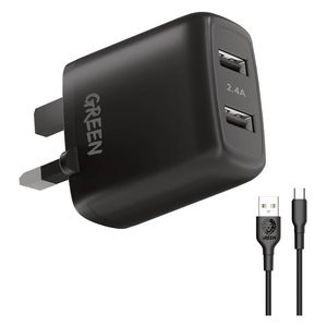 Green GNC24ATYCBK - Charger - Black