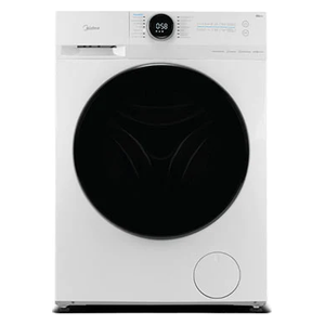 غسالة ومجففة ميديا فتحة امامية - 8/6 كغم - 1400 دورة بالدقيقة - MF200W80WB/W - ابيض