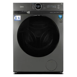 غسالة ومجففة ميديا فتحة امامية - 8/6 كغم - 1400 دورة بالدقيقة - MF200W80WB/T - سلفر