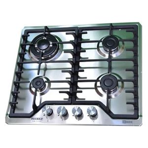 طباخ داخلي غازي انسايد - DLGX60 - ستيل - 4 مشاعل