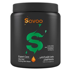  Savoo Aloe Vera Mint Extracts & Rosemary Extracts Oily Hair Mask, 1000ml 