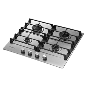 طباخ داخلي سامسونج غازي - 4 مشاعل - NA64H3010AS - ستانلس ستيل