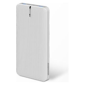 RockRose RRPB13W - 10000mah - Power Bank - White