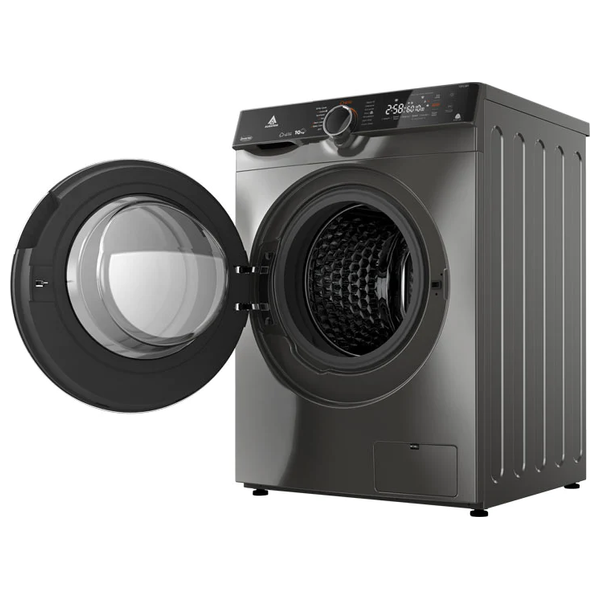Alhafidh 10FLS81 - 10Kg - 1400RPM - Front Loading Washing Machine - Silver