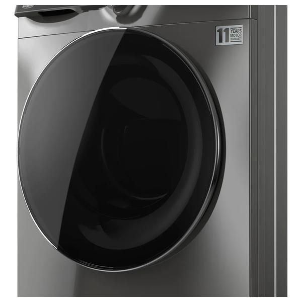 Alhafidh 10FLS81 - 10Kg - 1400RPM - Front Loading Washing Machine - Silver