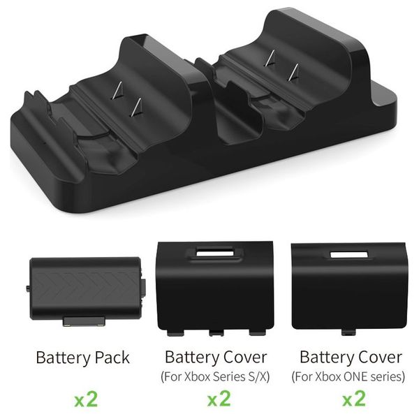 Dobe X-Series S/X-X-One S/X DualSense Charging Station - Black