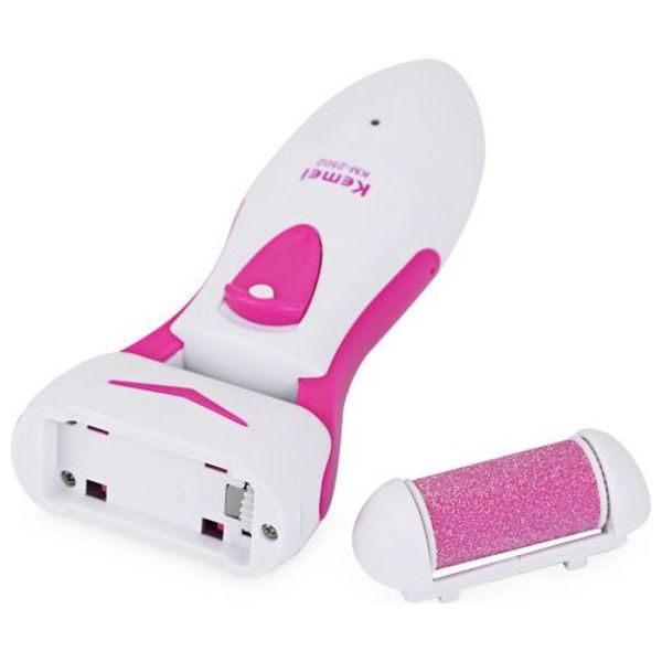 Kemei Km-2502x - Callus Remover - Pink