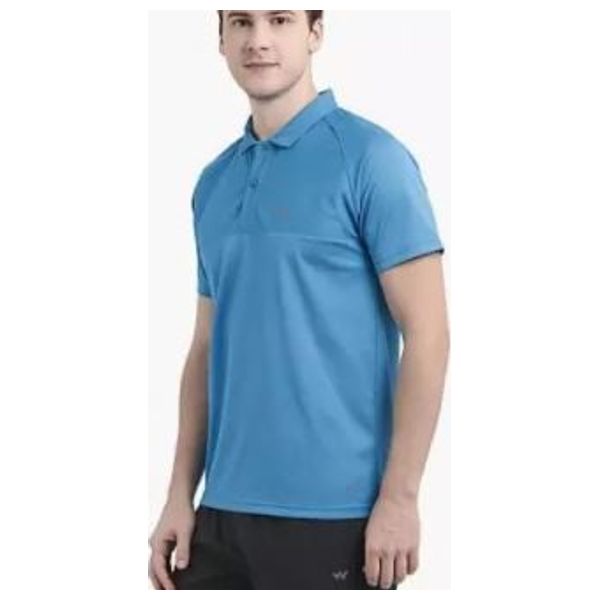 Wildcraft Men's Polo T-shirt - Blue 