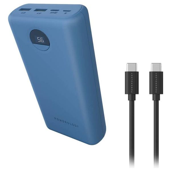 شاحن محمول باورولوجي - PPBCHA07-GN - 30000mah - اخضر