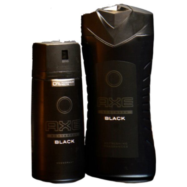  Axe Black Set by Axe for Men - Deodorant Body Spray, 150ml 