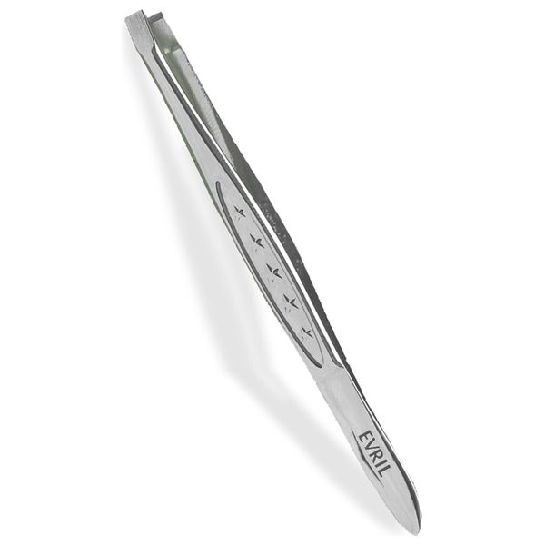  Evril Eyebrow Tweezers - Silver 