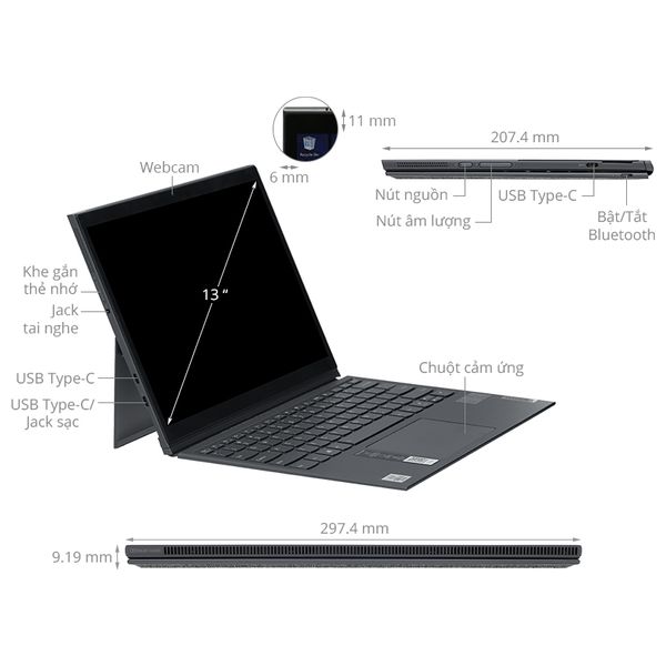  لابتوب لينوفو "13  -  YOGA82AS004XUS - Core I7 