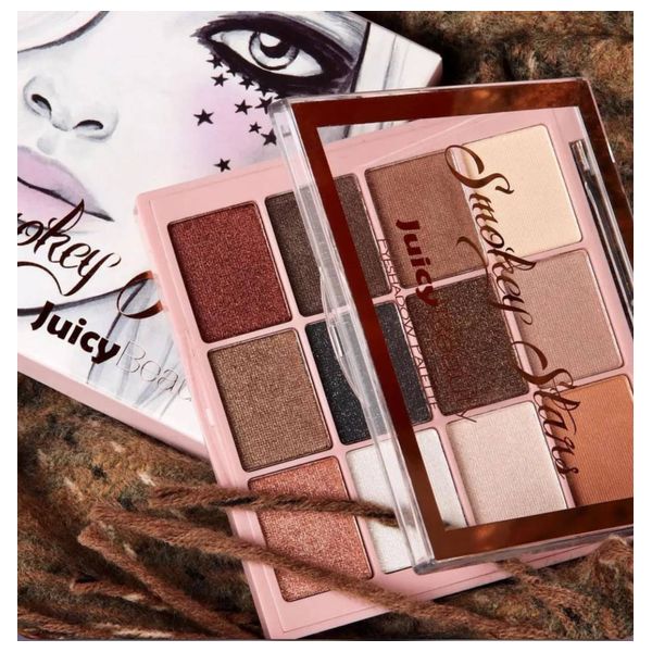  Juicy Beauty Smokey Stars Eyeshadow Palette, Multicolor 