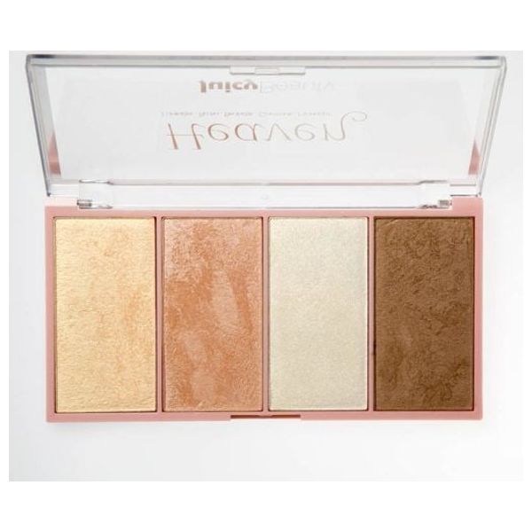  Juicy Beauty Heaven Highlighter Palette, Multicolor 