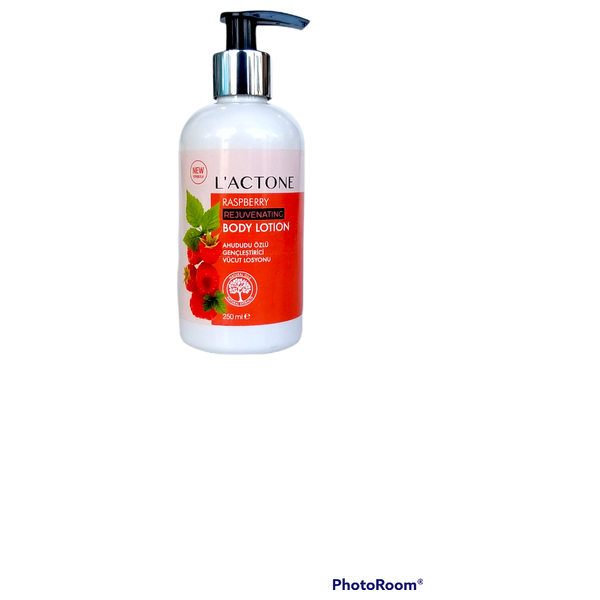  L'ACTONE Raspberry Extract Body Lotion, 250ml 