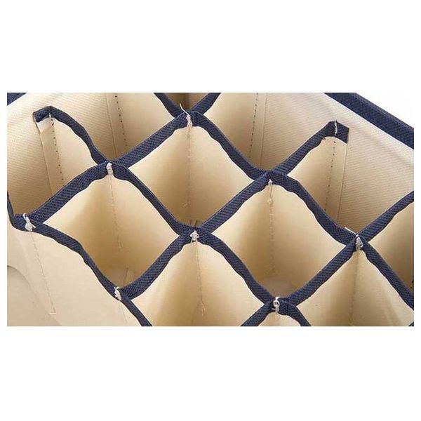  صندوق قماش للتخزين - 31.5x26x12 سم 