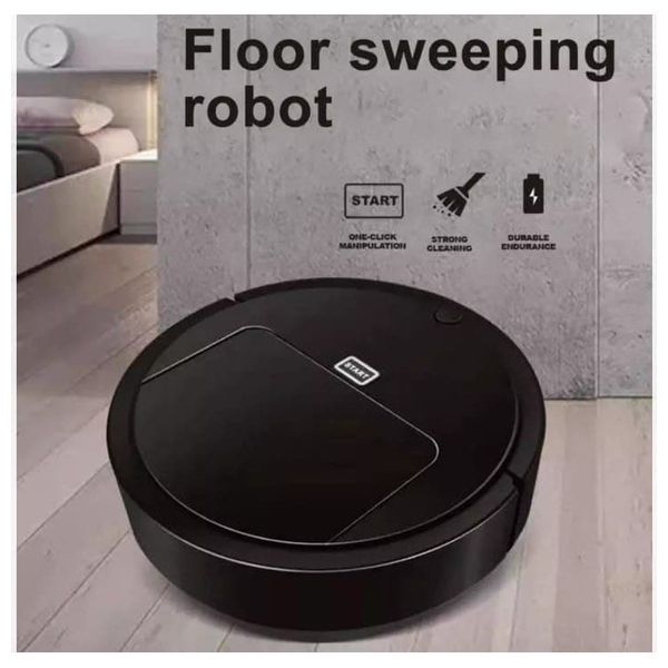  Robot Vacuum Cleaner - Black 