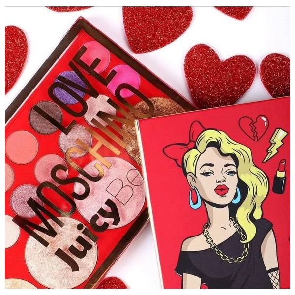  Juicy Beauty Love Moschino Eyeshadow Palette, Multicolor 