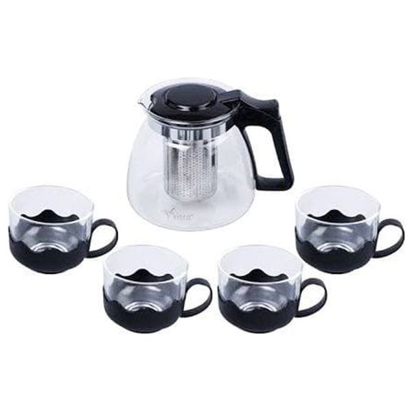  Teapot with Cups 