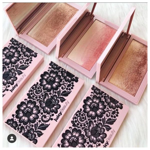  Juicy Beauty Highlighter Palette, Colorful 
