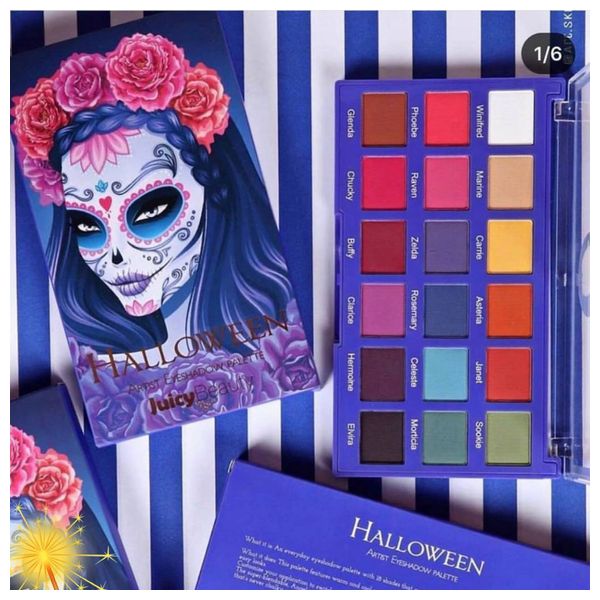  Juicy Beauty Halloween Eyeshadow Palette, Multicolor 