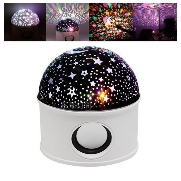 مصباح LED مع مكبر الصوت - متعدد الألوان