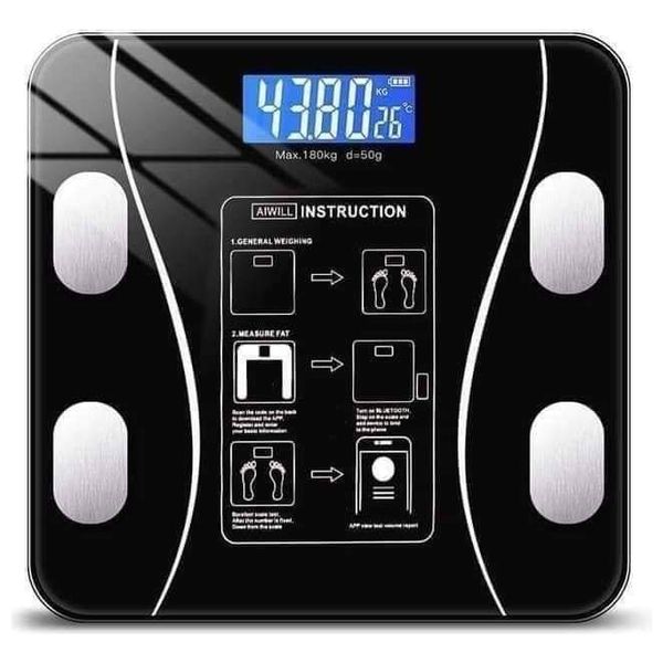  Smart Electronic Personal Scale - Black 