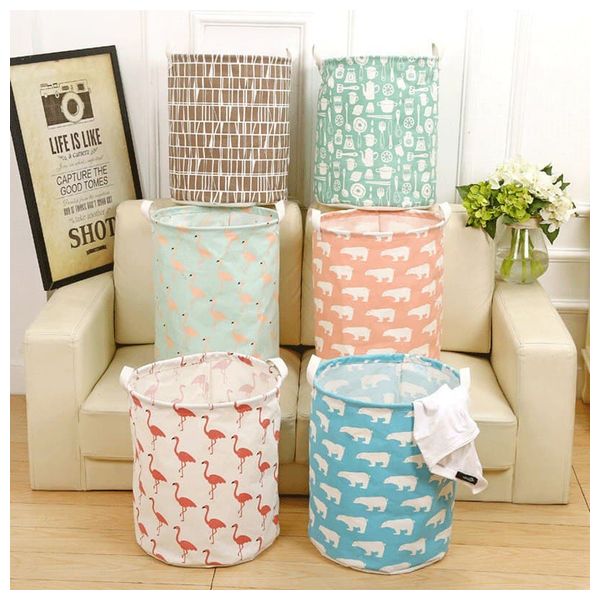  سلة تخزين ملابس - 35x40 سم 