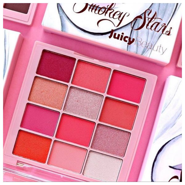  Juicy Beauty Smokey Stars Eyeshadow Palette, Multicolor 