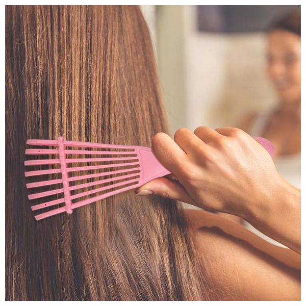  مشط لتصفيف الشعر - وردي 