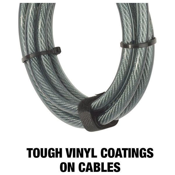  Yale YCC1/10/185/1 - Standard Combination Cable Lock - 180cm 