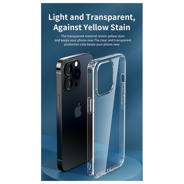  Rock Space 6974282121675 - Mobile Cover For iPhone 13 Pro Max - Transparent 