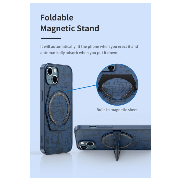  Rock Space 6974282122849 - Mobile Cover For iPhone 13 - Blue 