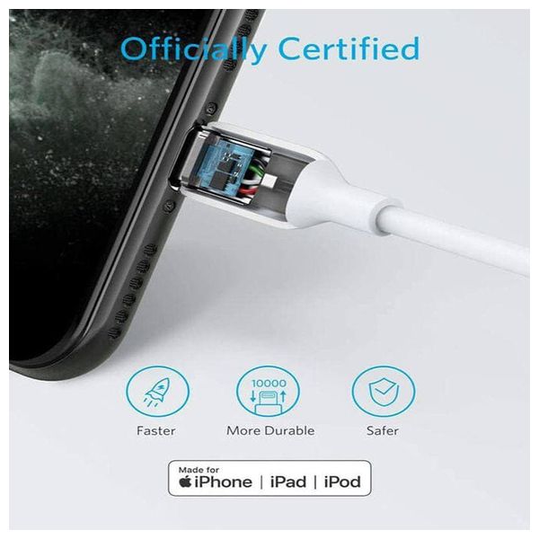  كيبل انكر يو اس بي-سي الى ايفون - A8832H21 - 3 متر 