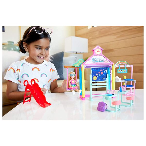  Mattel Barbie Club Chelsea School Doll Playset 