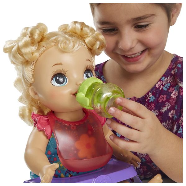  Hasbro Baby Alive Happy Hungry Baby Doll 