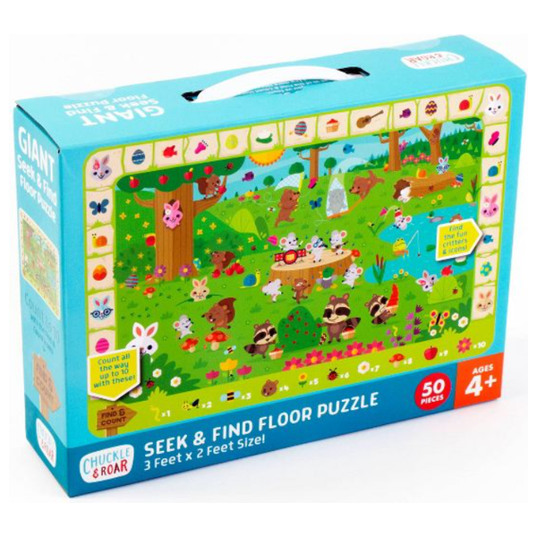  لعبة تركيب الصور المقطعة سيك اند فايند جوكل اند رور - 50 قطعة 