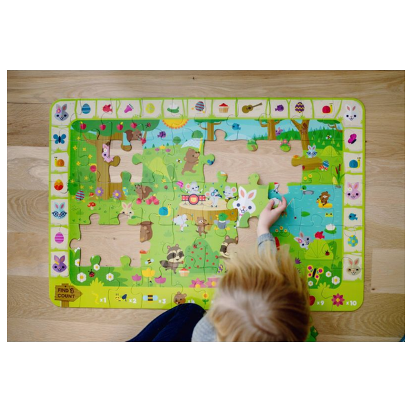  لعبة تركيب الصور المقطعة سيك اند فايند جوكل اند رور - 50 قطعة 