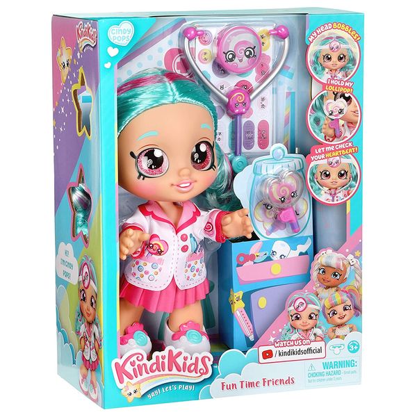  Moose Toys Kindi Kids Fun Time Friends Cindy Pops Doll 