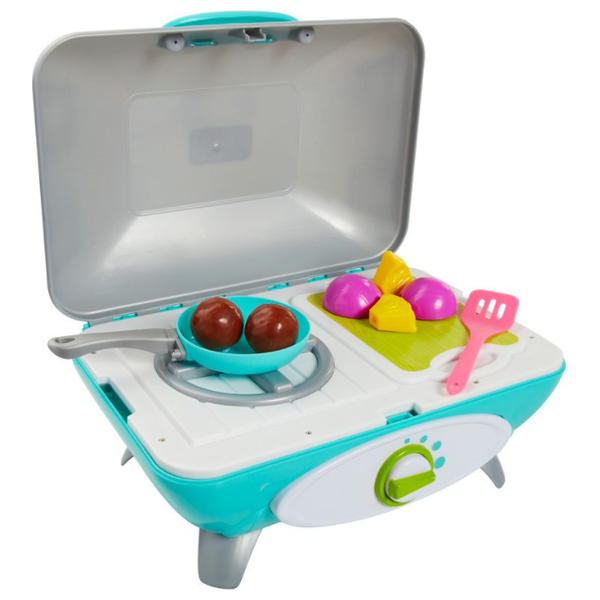 مجموعة العاب اطفال موقد وشواء 2 في 1 لطيف تمامًا - 11 قطعة