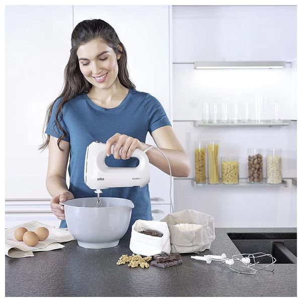 Braun HM1010WH - Hand Mixer - White