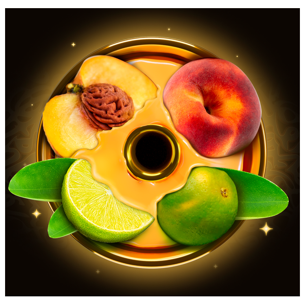  معسل سبيس سموك اريبيان نكهة خلطة خوخ و ليمون - 30 غم 