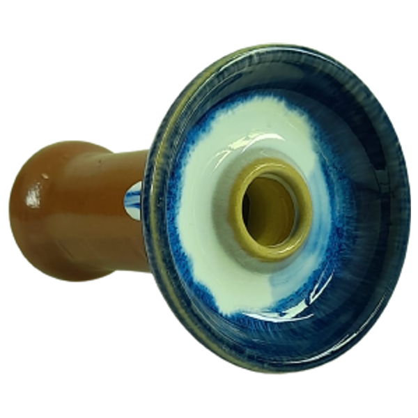  رأس نركيلة فخاري - سمائي 