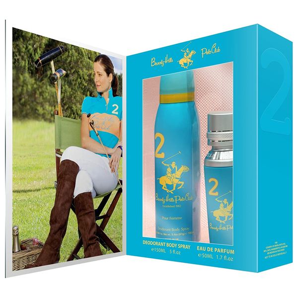  مجموعه نمبر2 من بيفرلي هيلز بولو كلب للنساء - او دي بارفان, 50 مل 